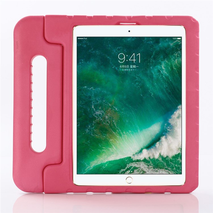 Drop-proof Kids Safe EVA Foam Shell Case with Kickstand for iPad Pro 12.9-inch (2018) - Rose-1