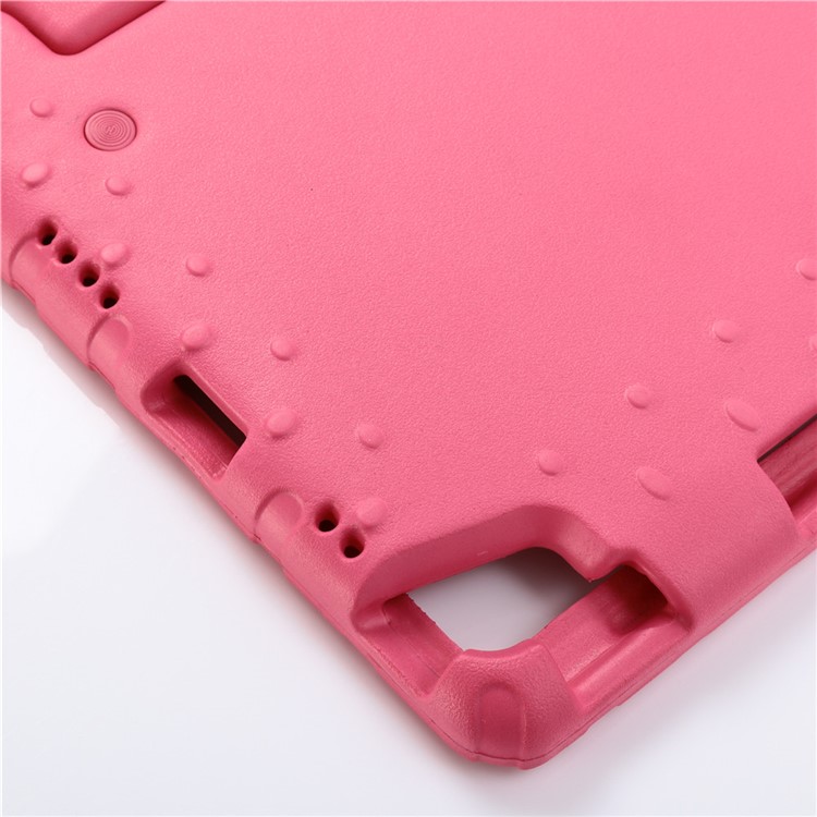 Drop-proof Kids Safe EVA Foam Shell Case with Kickstand for iPad Pro 12.9-inch (2018) - Rose-6