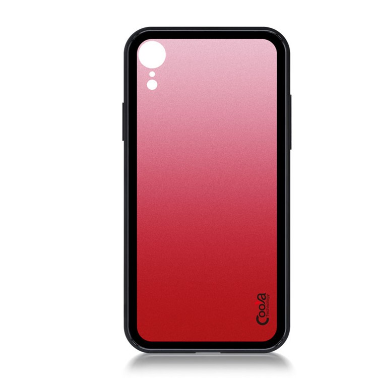 COOYA Gradient Color PC + TPU Combo Cover for iPhone XR 6.1 inch --1