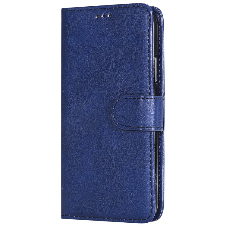 Embalagem De Couro 2-em-1 Destacável Magnética Do Plutônio Para O Iphone XS / X 5,8 Polegadas - Azul-2