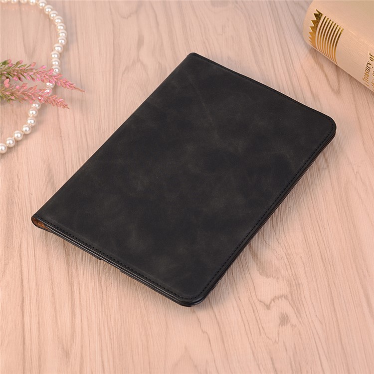 Estilo Retro Proteção De Couro PU Caso Inteligente Com Slots Para Cartões E Suporte Para Ipad Mini 4 / 3 / 2 / 1 - Preto-11