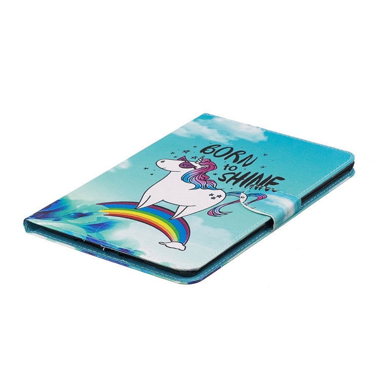 Печать С Рисунком Защитный Чехол Из Искусственной Кожи Для Ipad Mini 4/3/2/1 - Узор Единорога-3