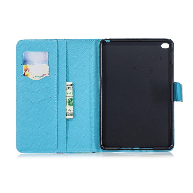 Печать С Рисунком Защитный Чехол Из Искусственной Кожи Для Ipad Mini 4/3/2/1 - Узор Единорога-6