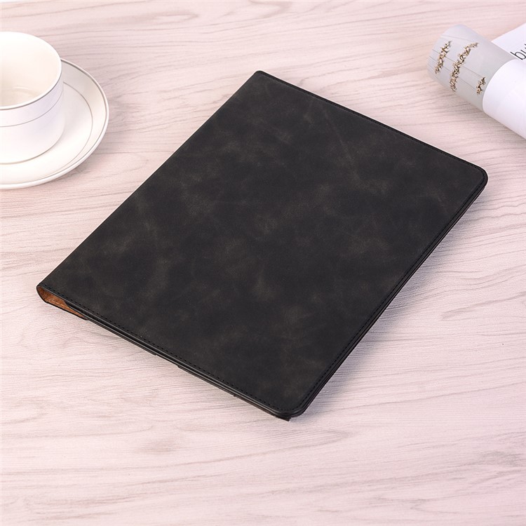 Retro Style PU Leather Smart Case for iPad 9.7-inch (2018) / 9.7-inch (2017) / Air 2 / Air - Black-8