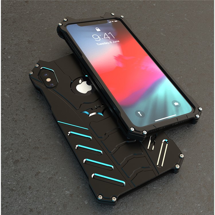 Fashionable RJUST 3piece Cool Metal Shockproof Mobile Case for iPhone