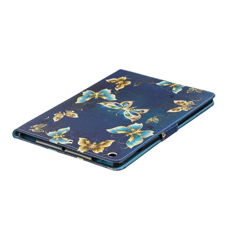 Caso Tablet Para Ipad 4/3/2 Impressão Padrão Wallet Stand Estojo De Couro - Linda Borboleta-4