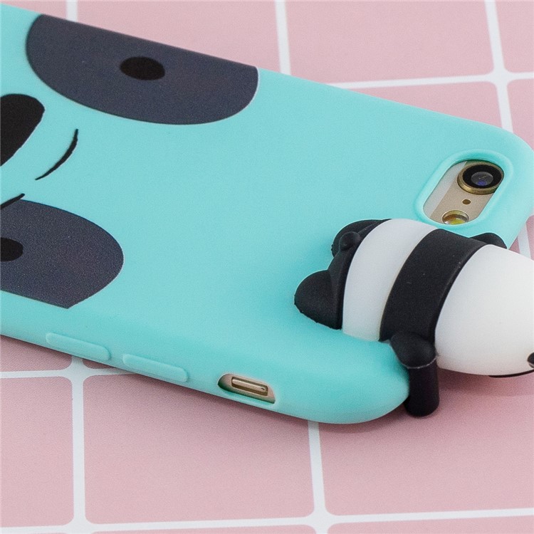 3D Cute Doll Patterned TPU Cell Phone Case for iPhone 6s / 6 4.7-inch - Panda-11