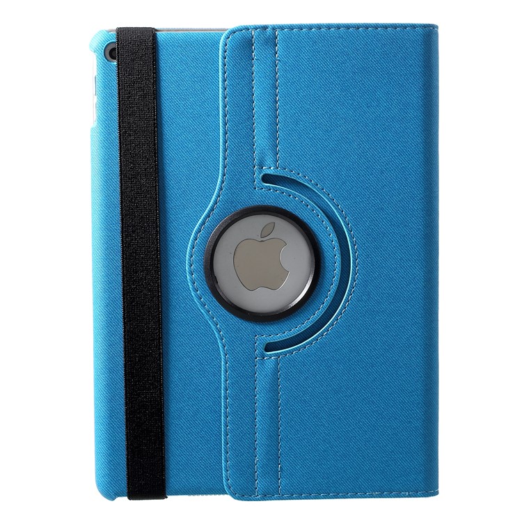 

Cloth Skin Rotary Stand Leather Tablet Case for iPad Air 2 - Baby Blue, iPad Air 2