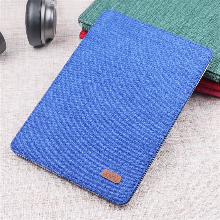

KAKU KE-M Series Cloth Coated Leather Stand Smart Case for iPad mini 4 3 2 1 - Dark Blue, iPad mini 4