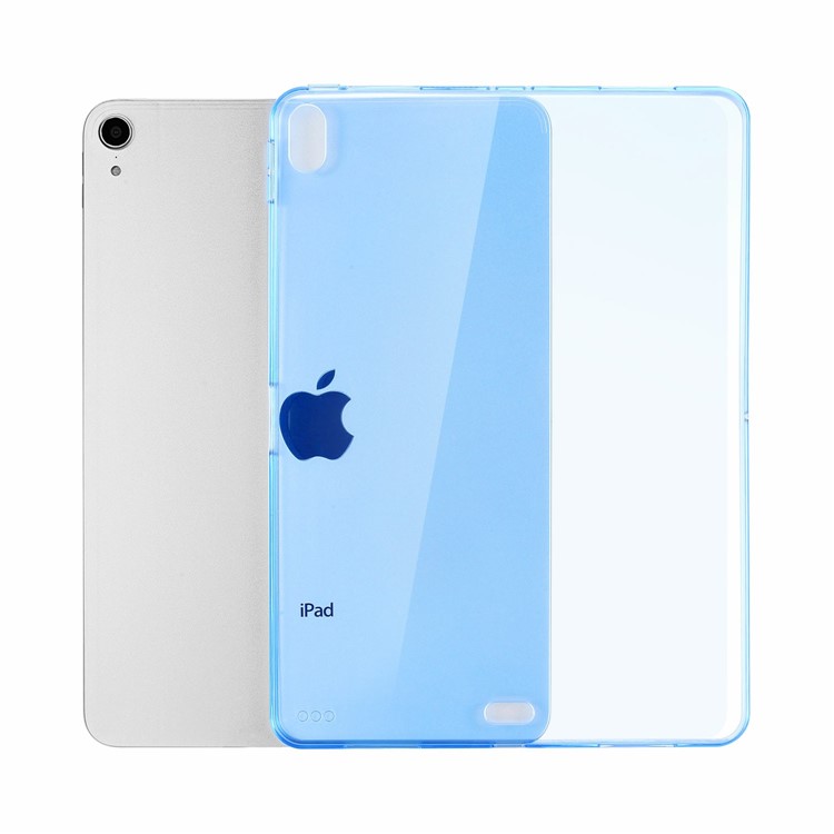 

Clear Soft TPU Mobile Case for iPad Pro 11-inch (2018) - Blue, iPad Pro 11-inch (2018)