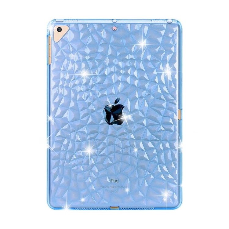 Funda De Protección TPU Con Textura De Diamante 3D Para IPad 9.7 Pulgadas (2018) /9.7-inch (2017) / Air 2 / Air - Azul-1
