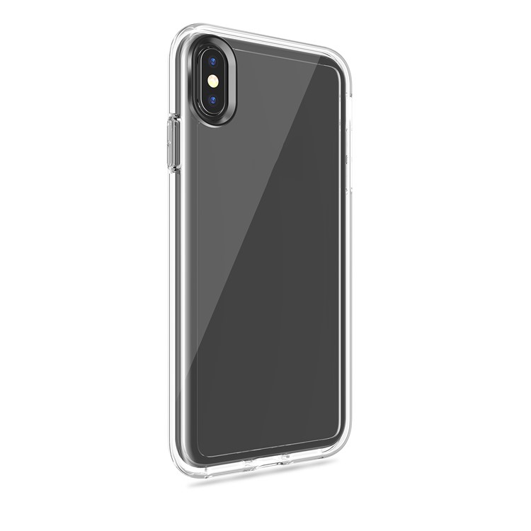 Caixa De Telefone Celular Anti-gota Transparente Cristalina Para O IPhone Da Apple XS Max