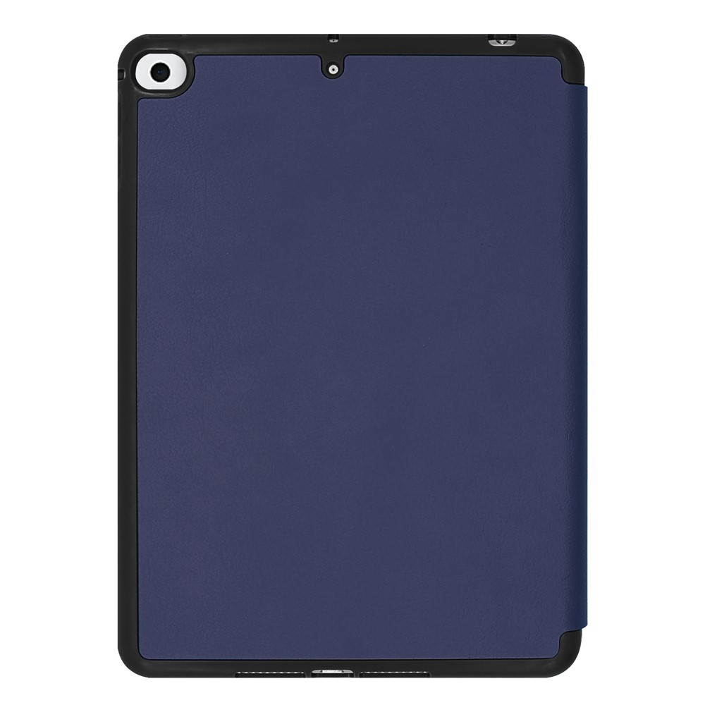 Tri-fold Stand PU Leather Smart Case with Pen Slot for iPad mini (2019) 7.9 inch / iPad mini 4 - Dark Blue-10