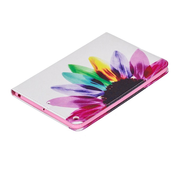 Tablet Case for iPad mini (2019) 7.9 inch Pattern Printing PU Leather Wallet Stand Shell - Colorful Petals-5