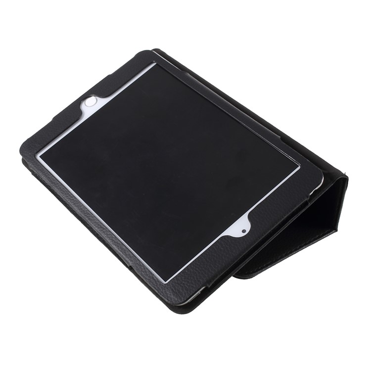 Leather Tablet Stand Cover for iPad mini (2019) 7.9 inch / 4 / 3 / 2 / 1 - Black-2