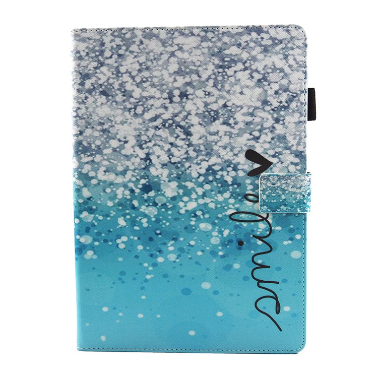 

Pattern Printing PU Leather Tablet Case Shell Auto Wake & Sleep for iPad Air 10.5 inch (2019) / Pro 10.5-inch (2017) - Smile Bubble, iPad Air 10.5 inch (2019)