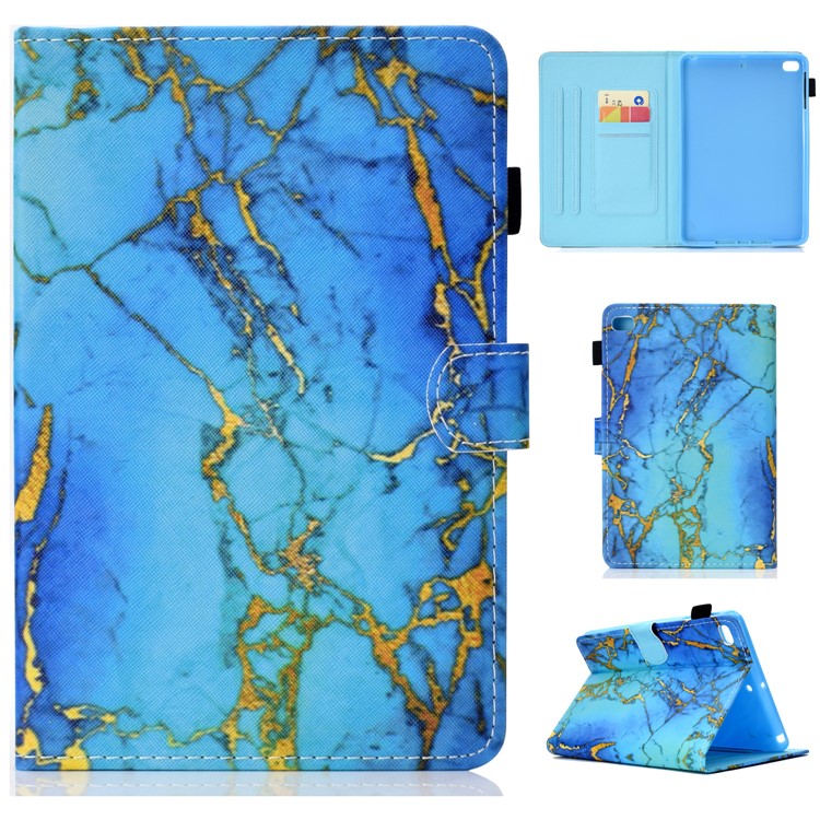 

Anti-slip Strip Printing Stand Leather Smart Cover for iPad mini (2019) 7.9 inch / Mini 4 / 3 / 2 / 1 - Marble Pattern, iPad mini (2019) 7.9 inch