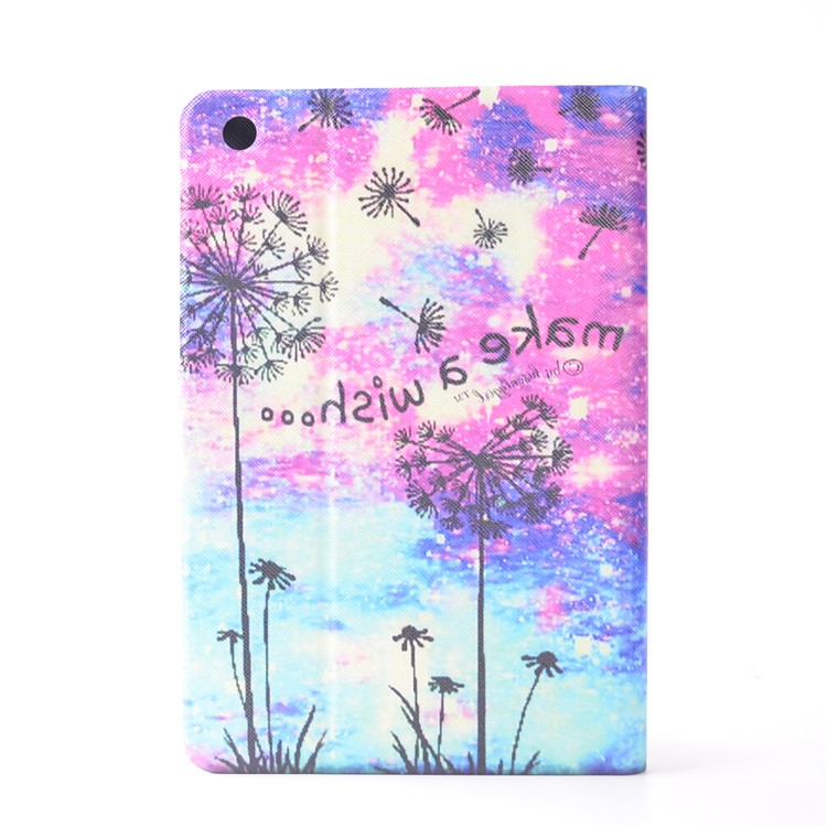 Pattern Printing Smart PU Leather Card Holder Tablet Stand Cover for Apple iPad mini (2019) 7.9 inch / mini 4 / 3 / 2 / 1 - Make a Wish-3