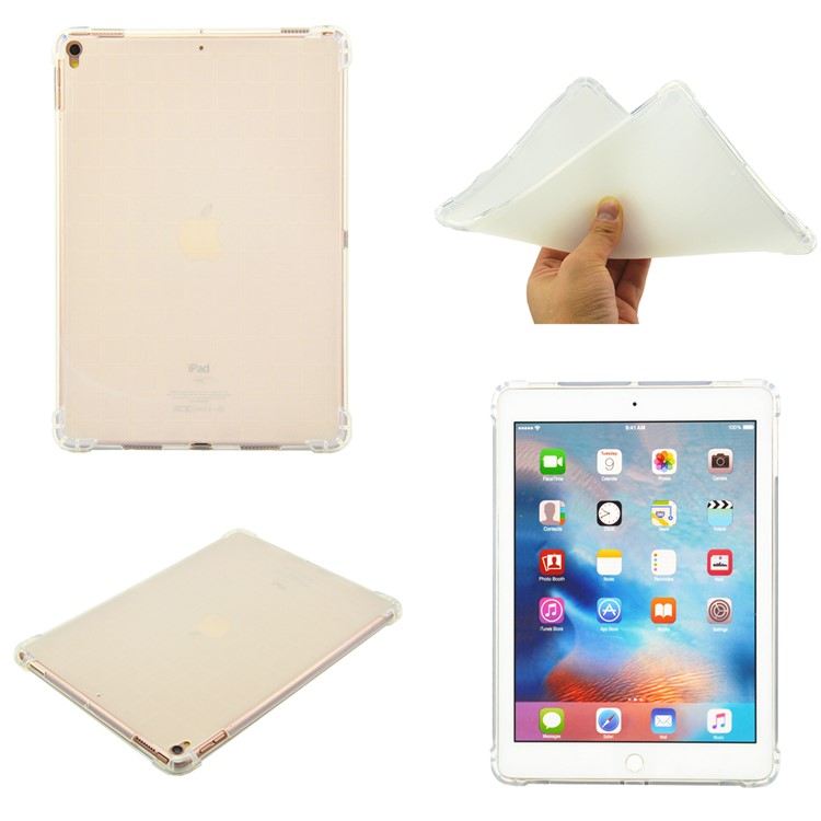 

Противоударный Красочный Чехол Для Планшета TPU Для Ipad Air 10,5 Дюймов (2019 Г.) / Ipad Pro 10,5 Дюймов (2017 Г.) - Белый, iPad Air 10.5 inch (2019)
