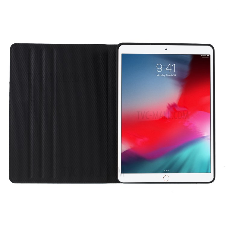 Leather Stand Cover Case for iPad Air 10.5 inch (2019) - Black-8
