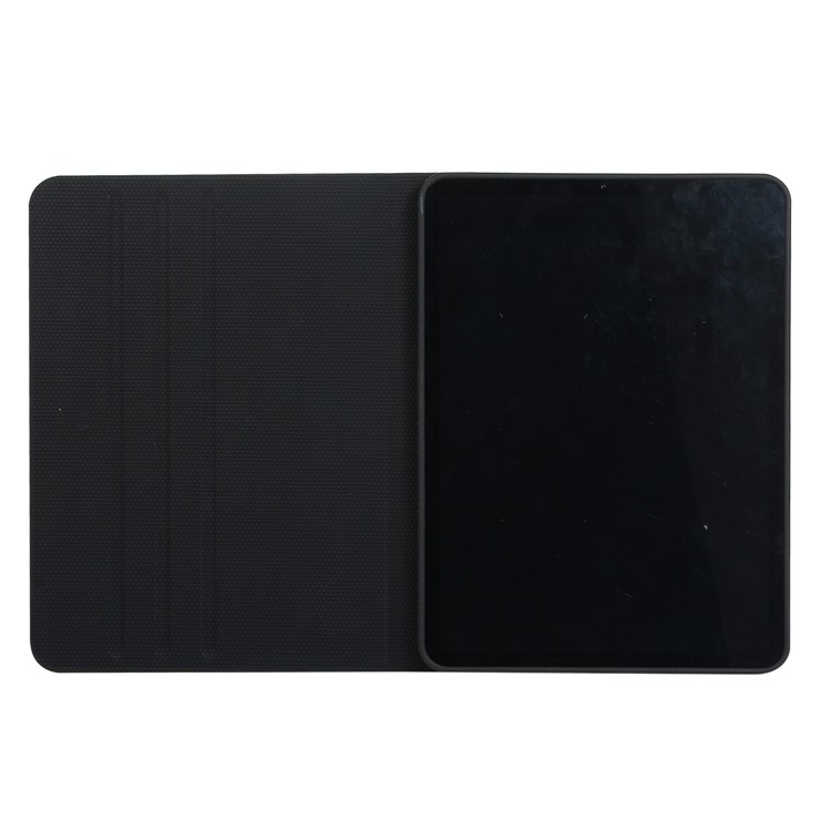 Custodia Per Protezione in Pelle PU Con Stand Per Apple Ipad Pro 11 Pollici (2018) - Nero-5