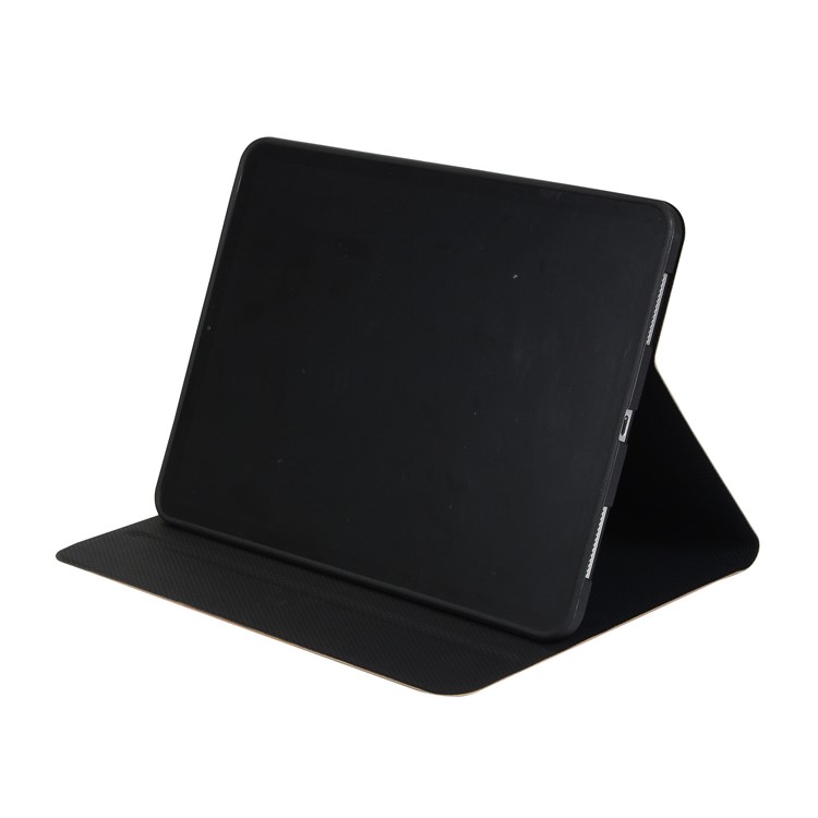 Custodia Per Protezione in Pelle PU Con Stand Per Apple Ipad Pro 11 Pollici (2018) - Nero-6