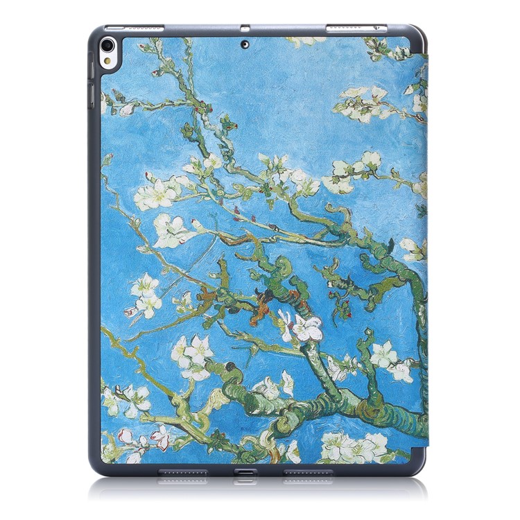 Pattern Printing PU Leather Smart Cover with Tri-fold Stand for iPad Air 10.5 inch (2019) / iPad Pro 10.5-inch (2017) - Wintersweet-6