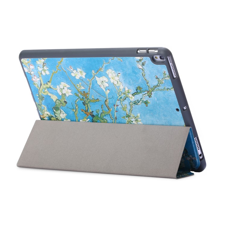 Pattern Printing PU Leather Smart Cover with Tri-fold Stand for iPad Air 10.5 inch (2019) / iPad Pro 10.5-inch (2017) - Wintersweet-8
