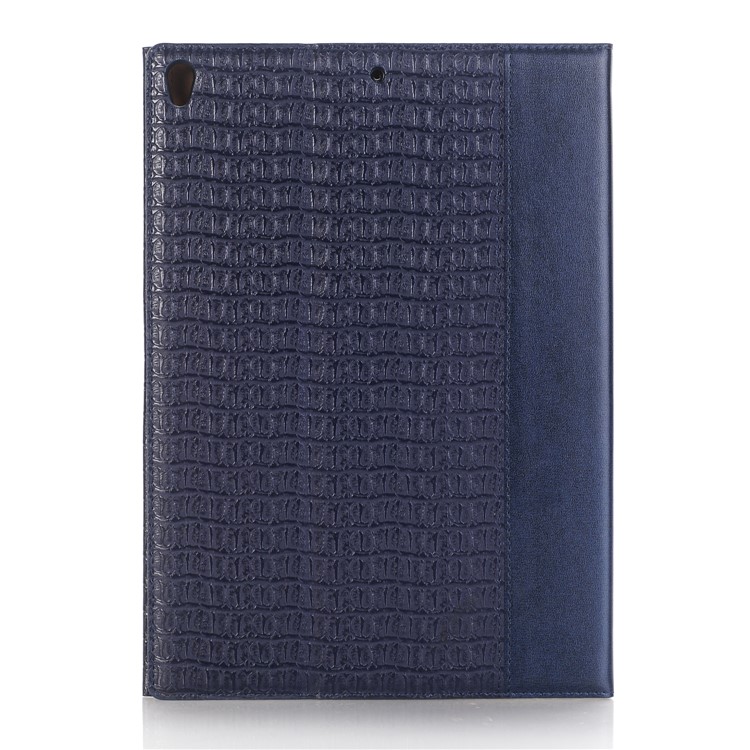 Custodia In Pelle Di Coccodrillo Con Astuccio In Pelle Per Ipad Air 10.5 Pollici (2019) / Pro 10.5 Pollici (2017) - Blu-2