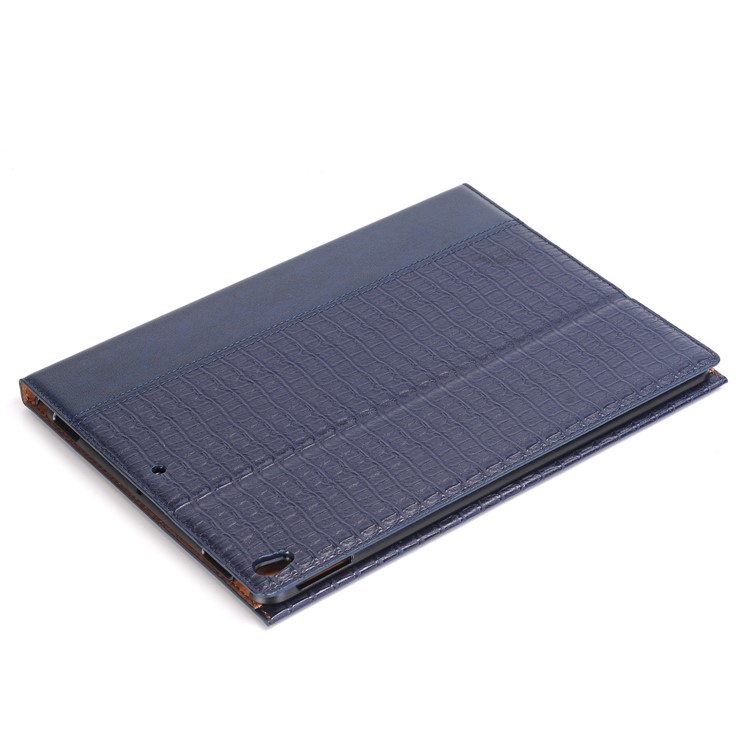 Custodia In Pelle Di Coccodrillo Con Astuccio In Pelle Per Ipad Air 10.5 Pollici (2019) / Pro 10.5 Pollici (2017) - Blu-6