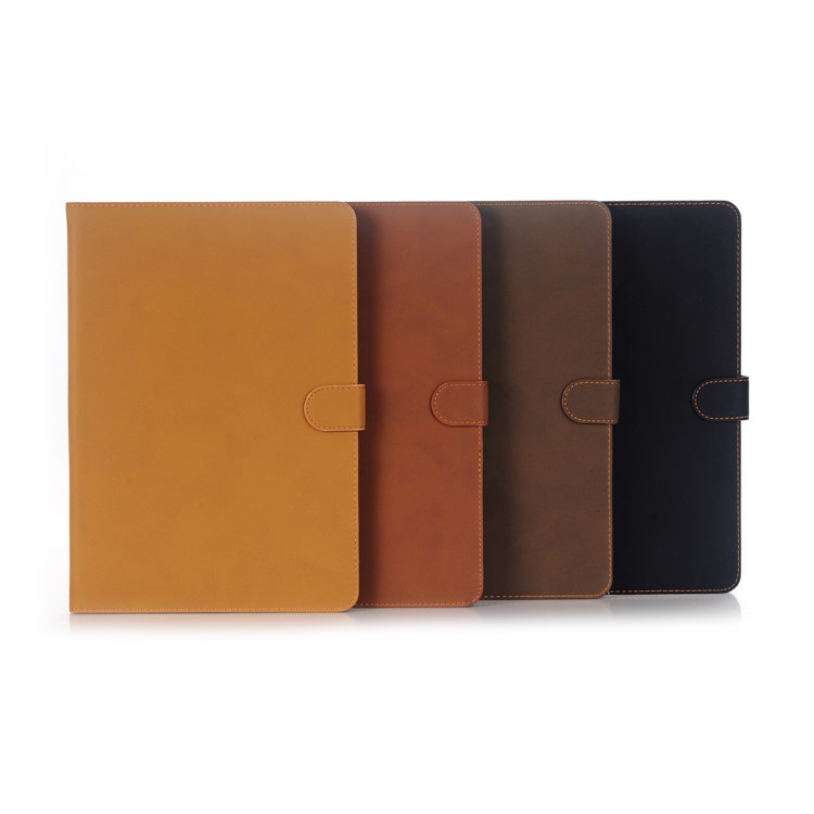 Matte Retro Style Leather Smart Case with Stand for iPad Air 10.5 inch (2019)/Pro 10.5-inch (2017) - Black-8