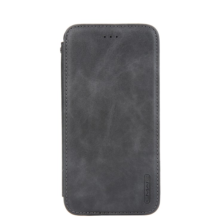 CMAI2 TPU+PU Leather Phone Case for iPhone 8 Plus - Grey-4