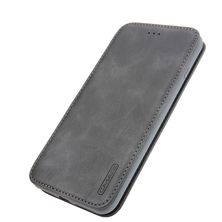 CMAI2 TPU+PU Leather Phone Case for iPhone 8 Plus - Grey-9