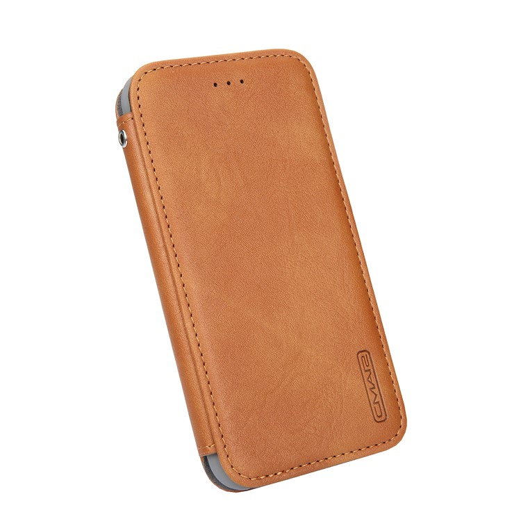 CMAI2 PU Leather Protective Case with Card Slot for iPhone 8 4.7 inch - Brown-8