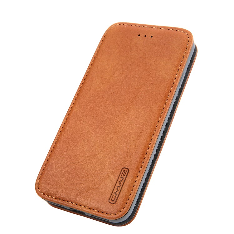 CMAI2 PU Leather Protective Case with Card Slot for iPhone 8 4.7 inch - Brown-9