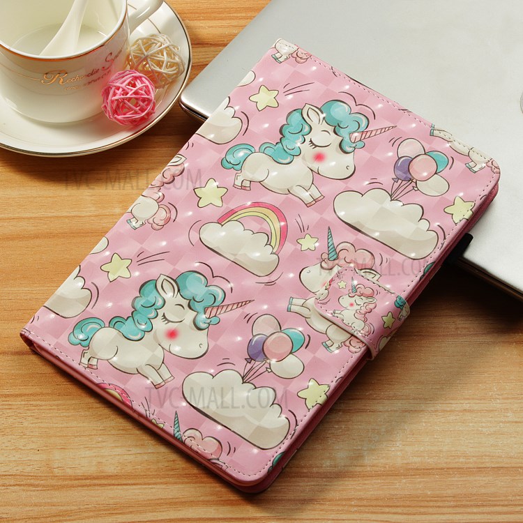 Pattern Printing Wallet Stand Leather Cover for iPad Air 10.5 inch (2019) / Pro 10.5-inch (2017) - Unicorns-10