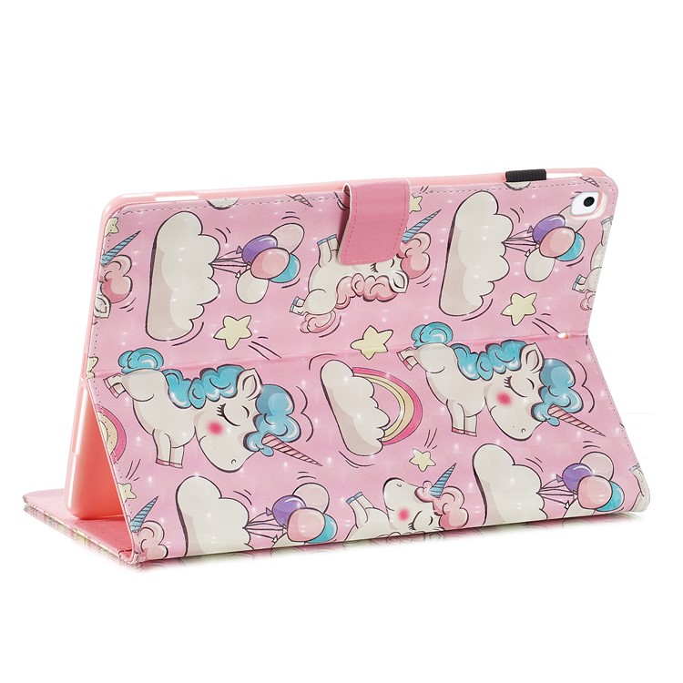 Pattern Printing Wallet Stand Leather Cover for iPad Air 10.5 inch (2019) / Pro 10.5-inch (2017) - Unicorns-6