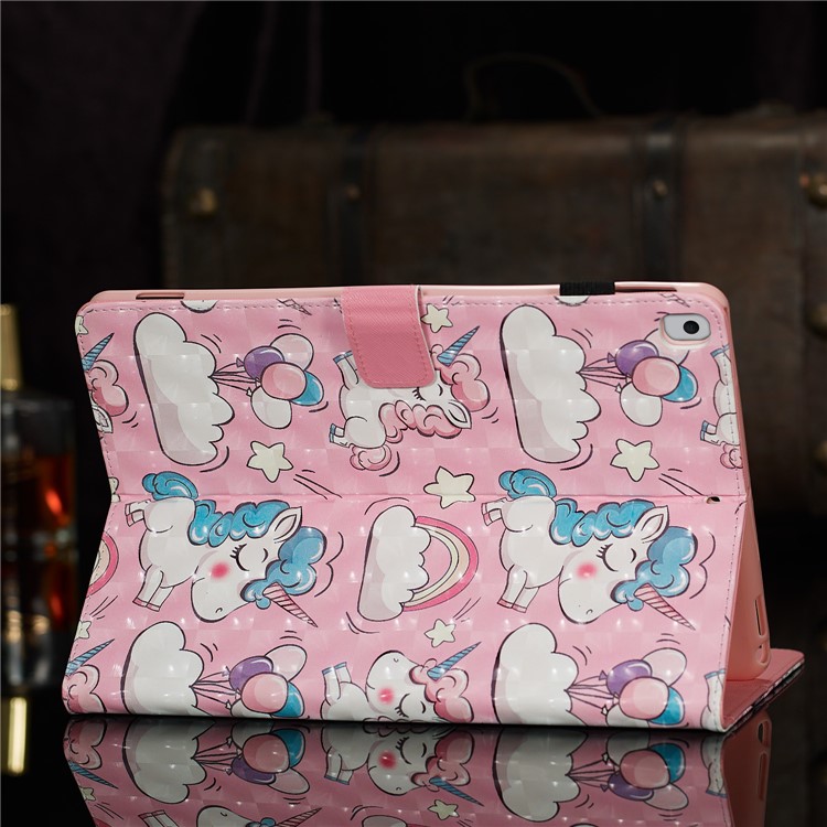 Pattern Printing Wallet Stand Leather Cover for iPad Air 10.5 inch (2019) / Pro 10.5-inch (2017) - Unicorns-7