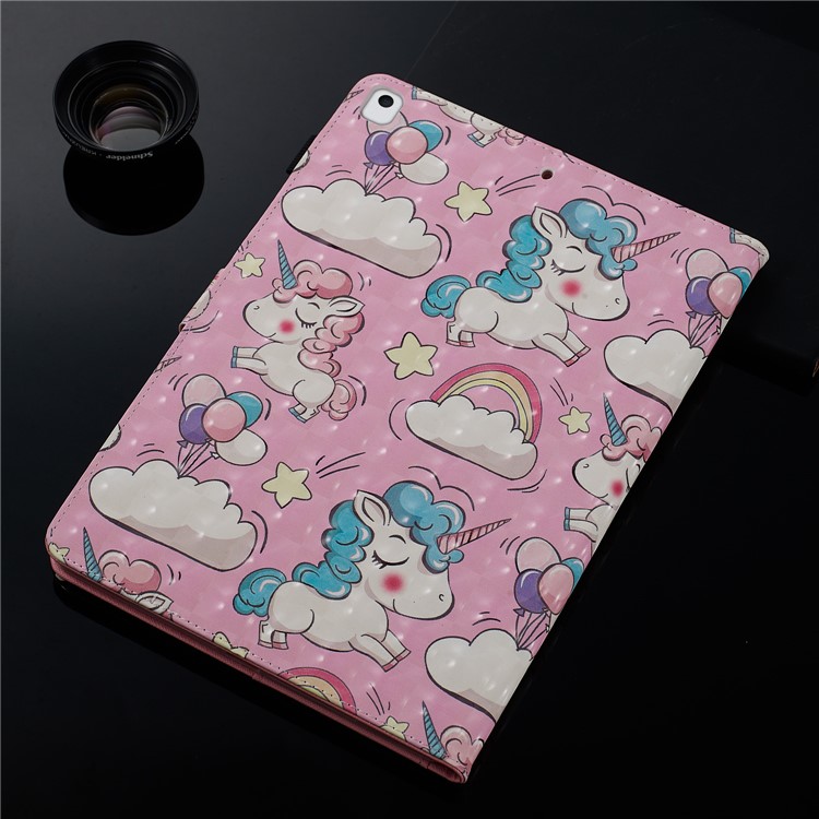 Pattern Printing Wallet Stand Leather Cover for iPad Air 10.5 inch (2019) / Pro 10.5-inch (2017) - Unicorns-9