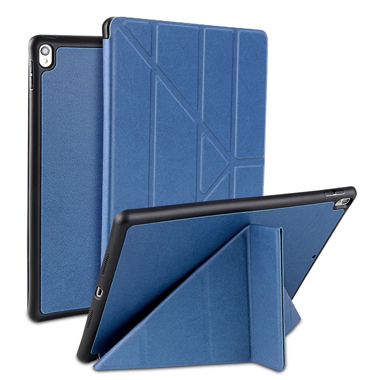

Чехол Для Планшета Из Искусственной Кожи С Гнездом Для Ручки Для Ipad Air 10,5 Дюймов (2019 Г.) - Синий, iPad Air 10.5 inch (2019)