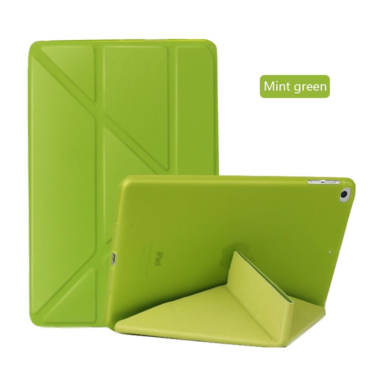

Multi-fold PU Leather Tablet Case Stand Cover for iPad mini (2019) 7.9 inch / mini 4 - Green, iPad mini (2019) 7.9 inch