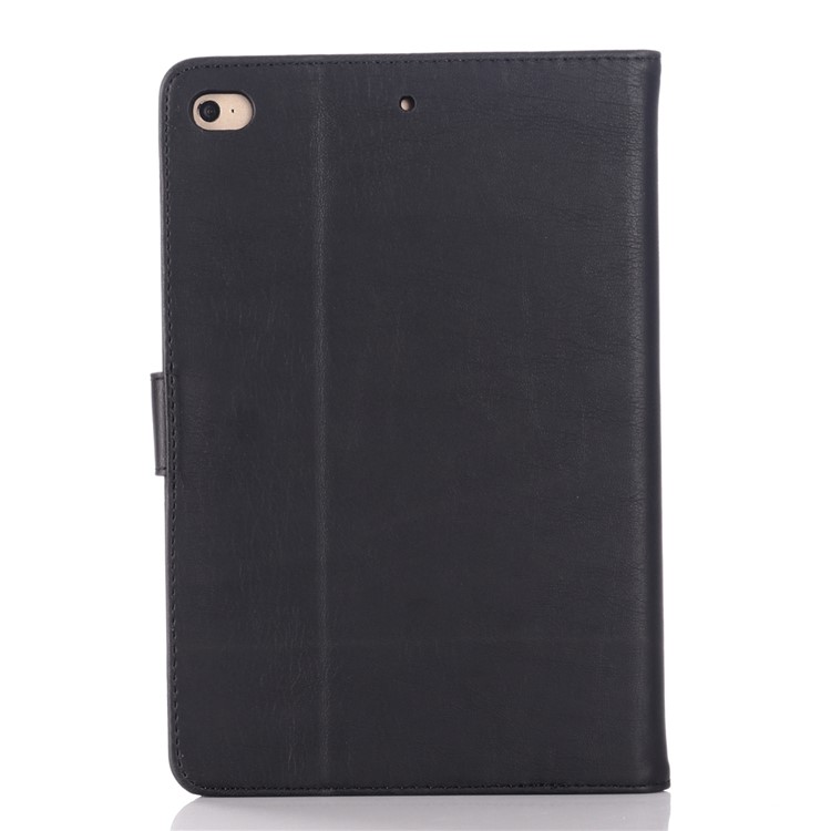 Crazy Horse Texture Retro Leather Flip Case for iPad mini (2019) 7.9 inch - Black-3