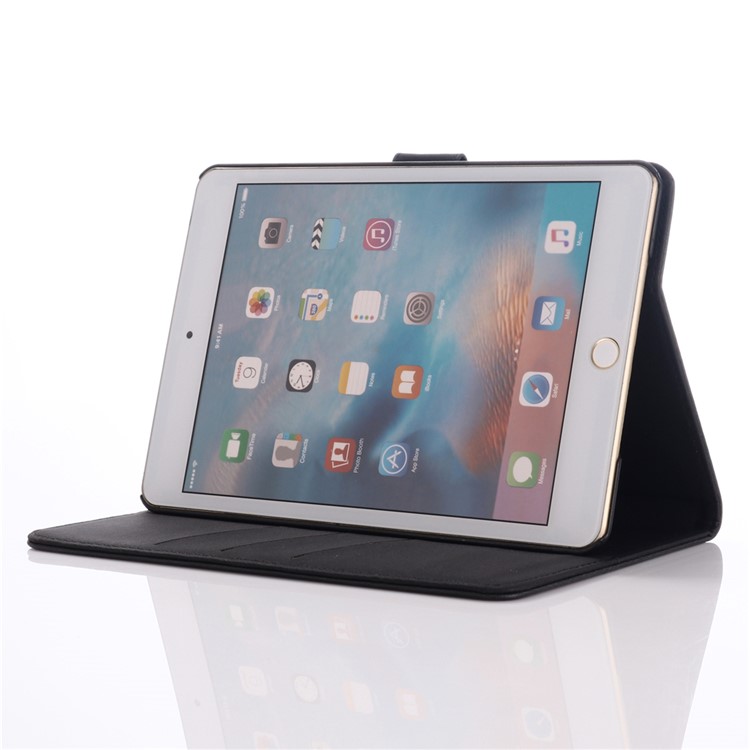 Crazy Horse Texture Retro Leather Flip Case for iPad mini (2019) 7.9 inch - Black-6