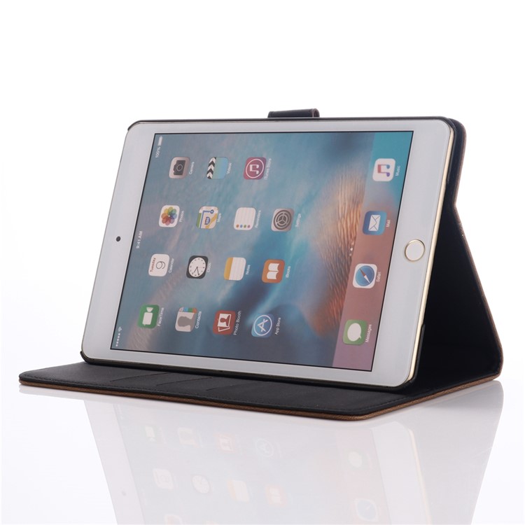 Crazy Horse Texture Retro Leather Flip Case for iPad mini (2019) 7.9 inch - Coffee-12