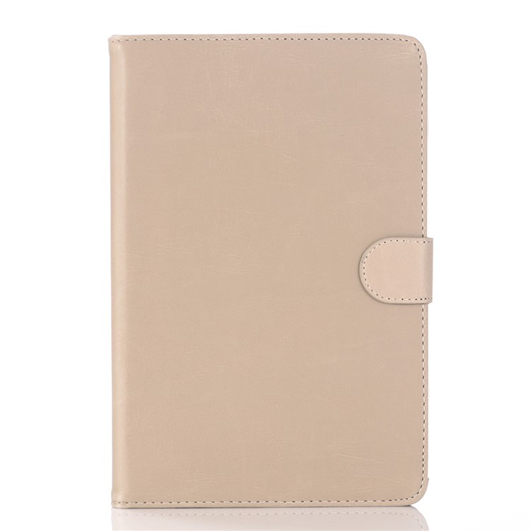 Crazy Horse Texture Retro Leather Flip Case for iPad mini (2019) 7.9 inch - Beige-1