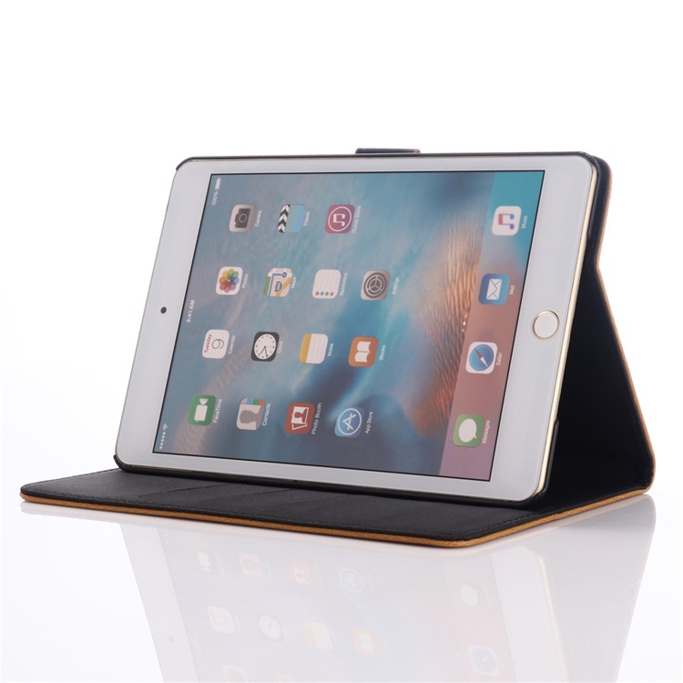 Crazy Horse Texture Retro Leather Flip Case for iPad mini (2019) 7.9 inch - Brown-5