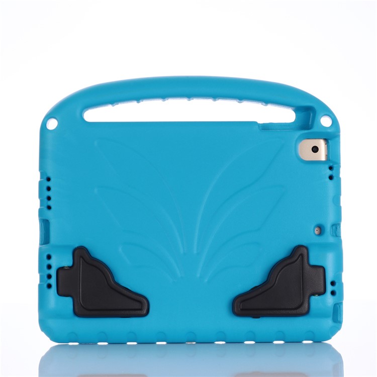 For iPad 9.7-inch (2018)/9.7-inch (2017)/Pro 9.7 inch (2016)/mini (2019) 7.9 inch Shockproof EVA Lotus Stand Tablet Case - Blue-3