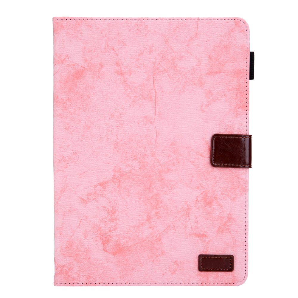 Business Style Auto Wake & Sleep Leather Case with Card Storage for iPad 9.7 (2018)/(2017) /Pro 9.7 inch / Air 2 /Air (2013) - Pink
