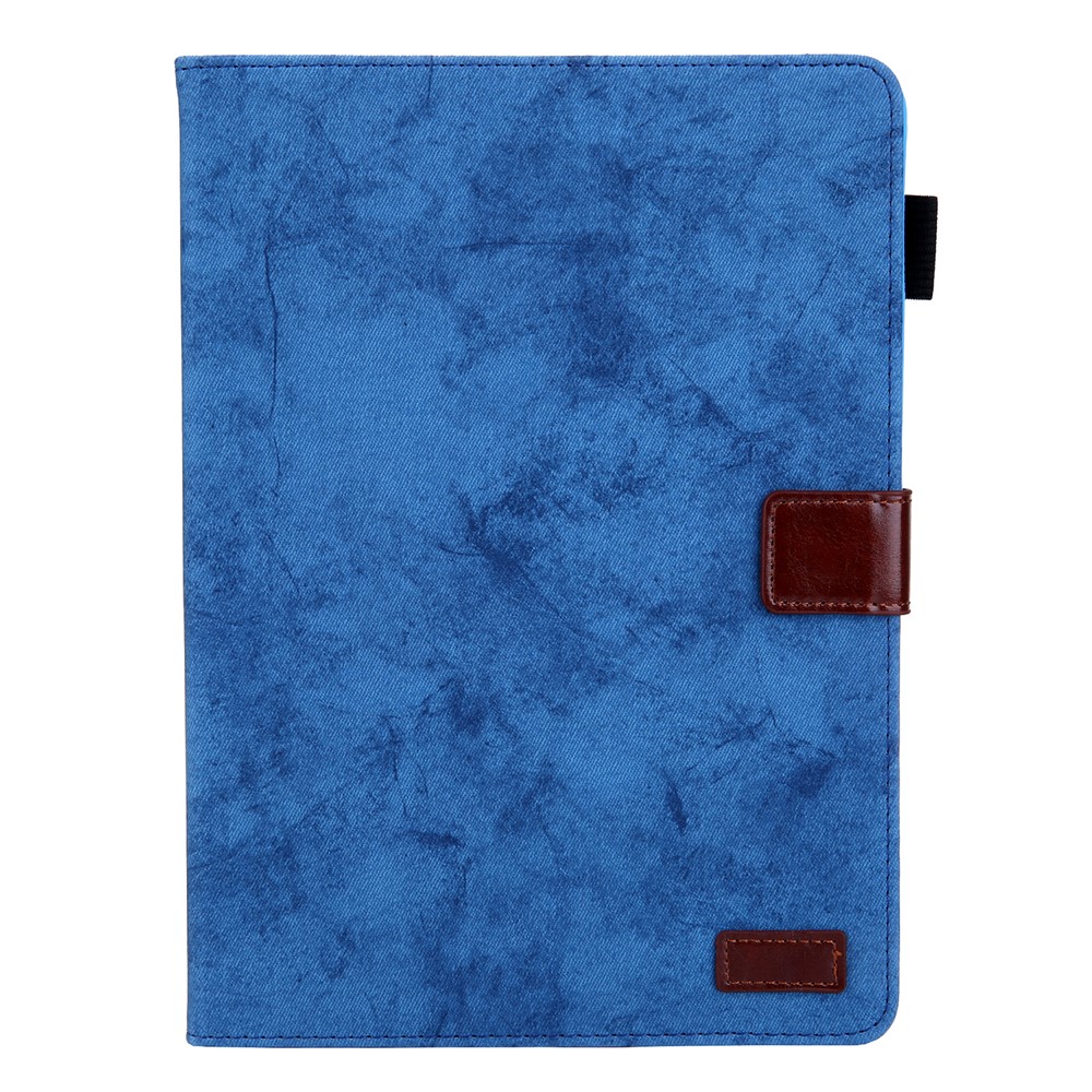 Business Style Auto Wake & Sleep Leather Case with Card Storage for iPad 9.7 (2018)/(2017) /Pro 9.7 inch / Air 2 /Air (2013) - Blue