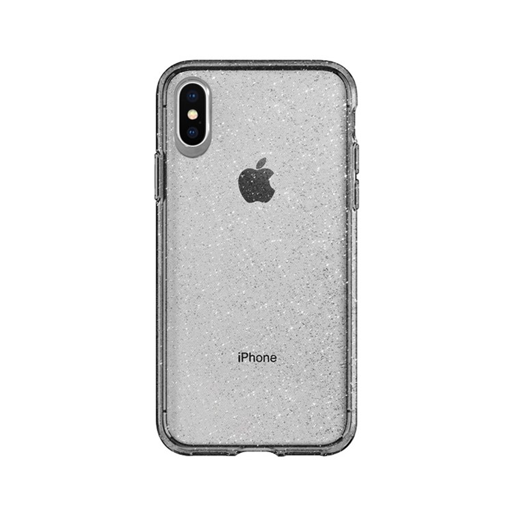 NXE Shiny Series Transparent TPU Phone Cover Case for iPhone XS/X-2